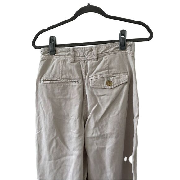 Everlane Beige Mid-Rise Tapered Leg Pants Women’s Size 0 - Picture 5 of 7